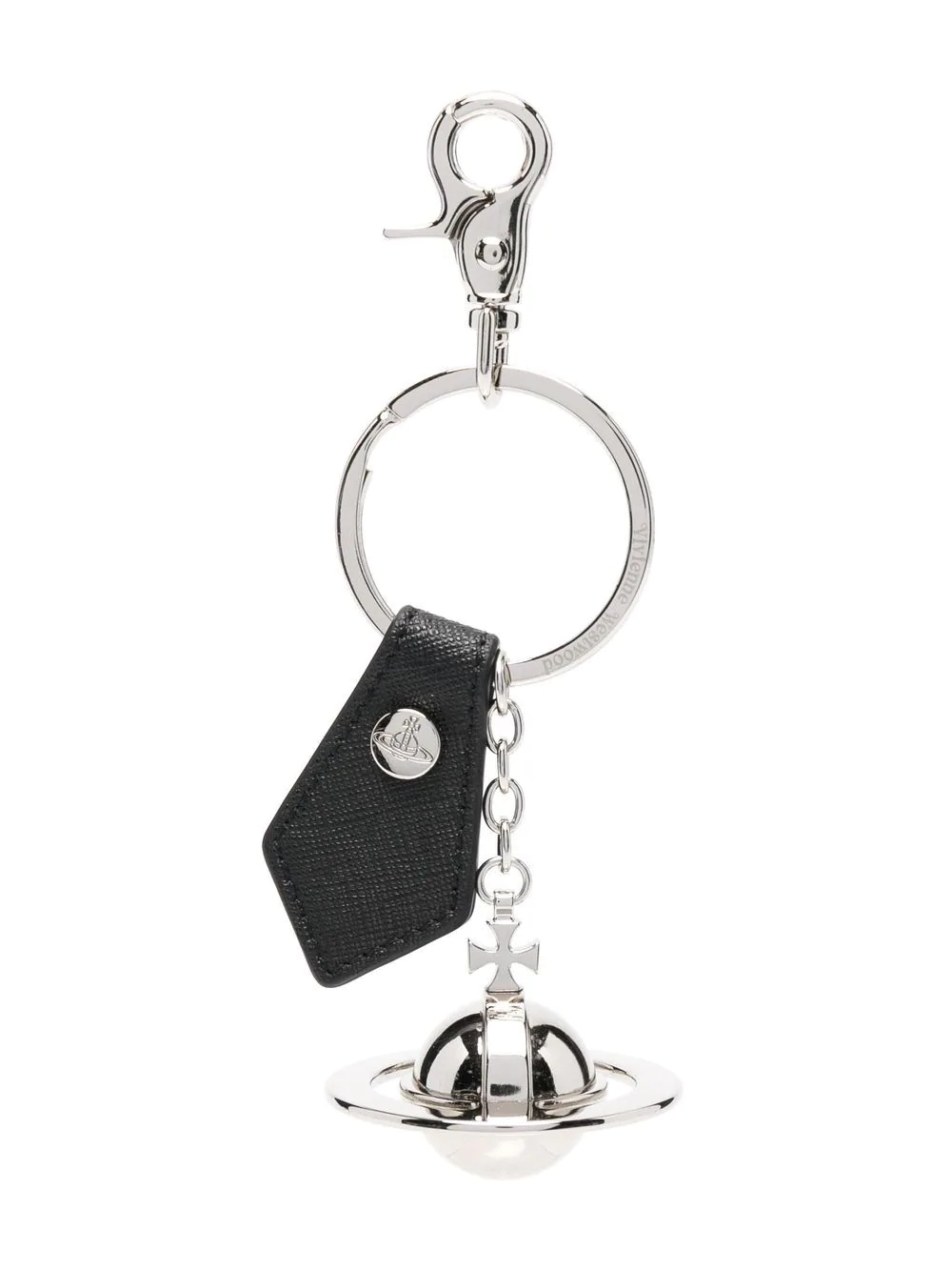 orb-plaque charm keyring - 1