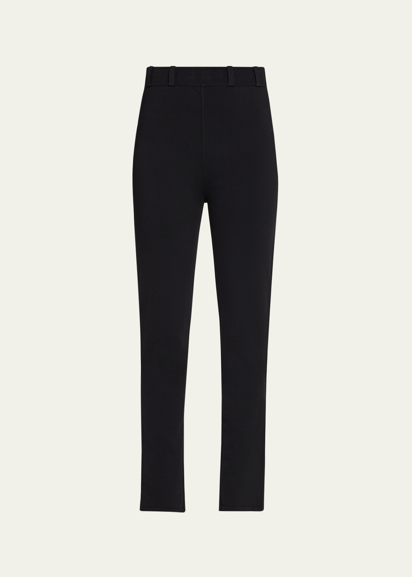 Belt-Loop Ankle Leggings - 1