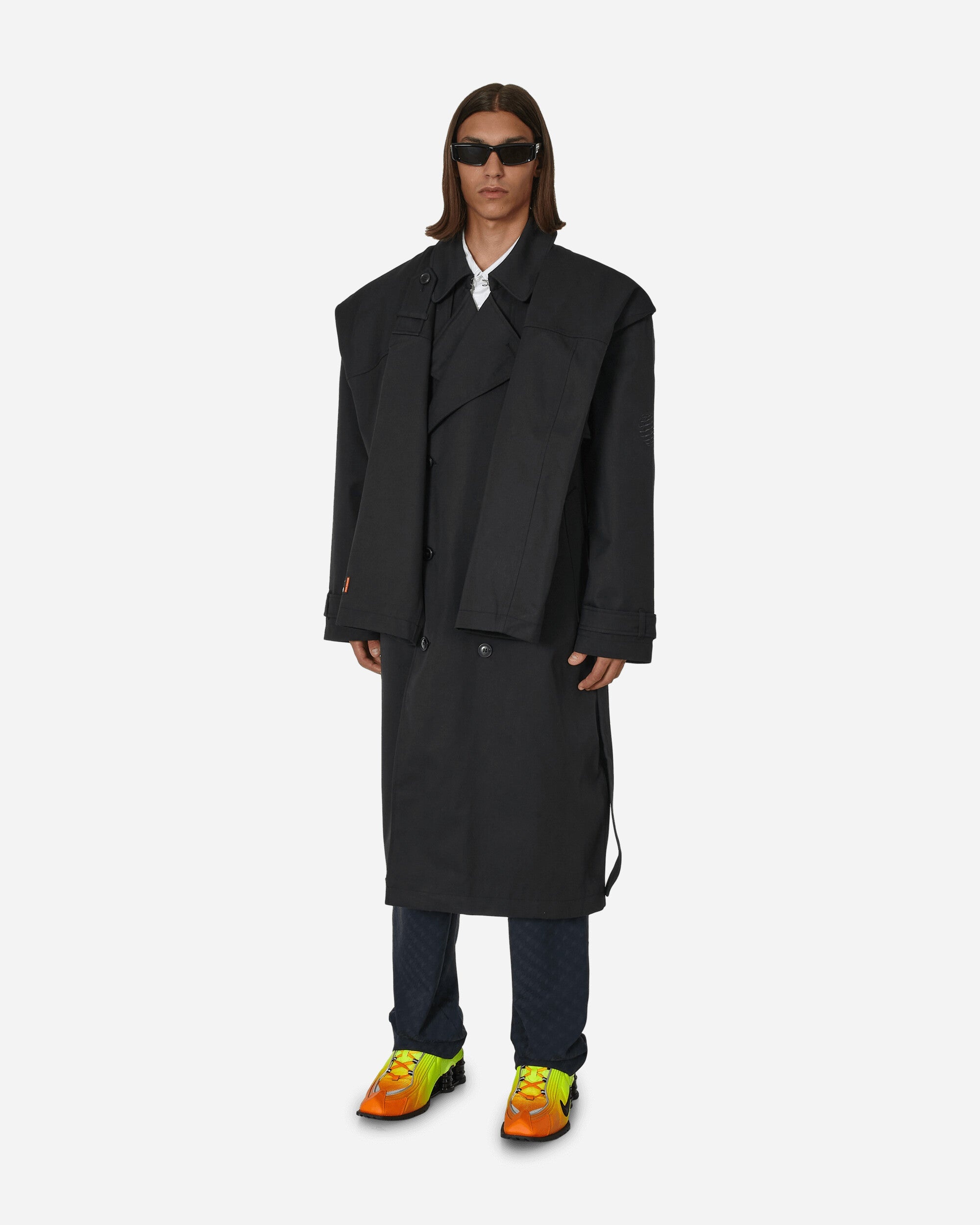 Nike Martine Rose Trench Coat Navy / Pitch Blue, slamjam