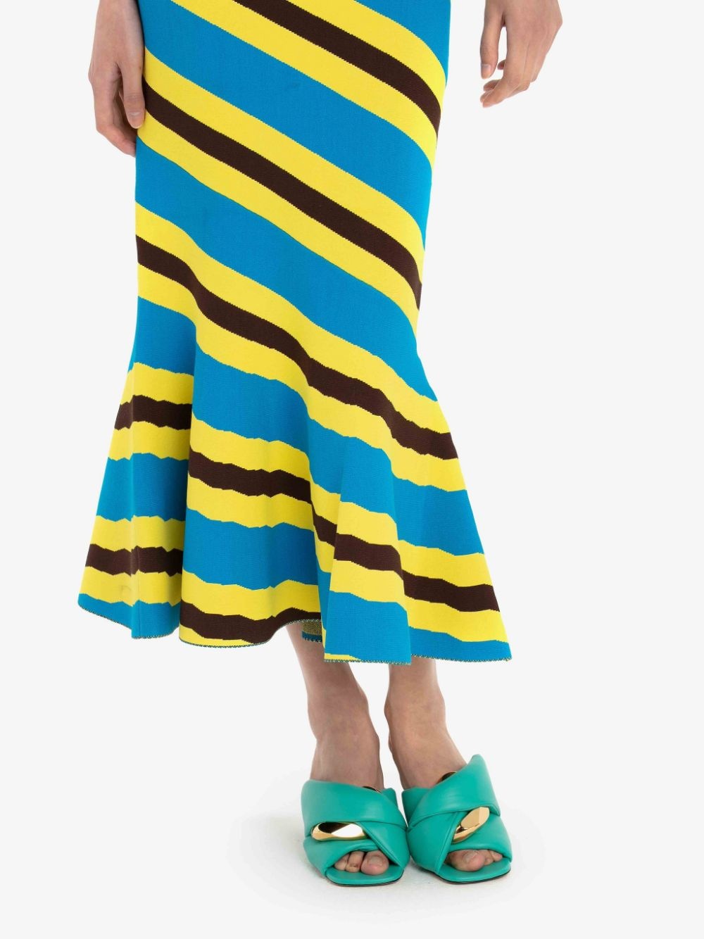 ONE SHOULDER MIDI DRESS - 5