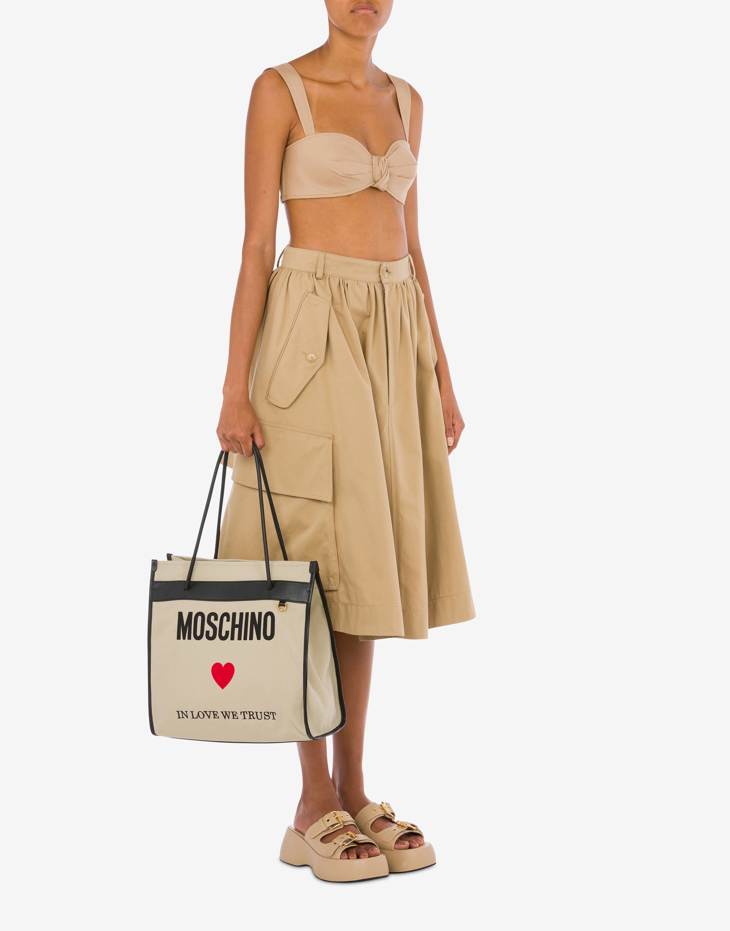 IN LOVE WE TRUST CANVAS SHOPPER 5