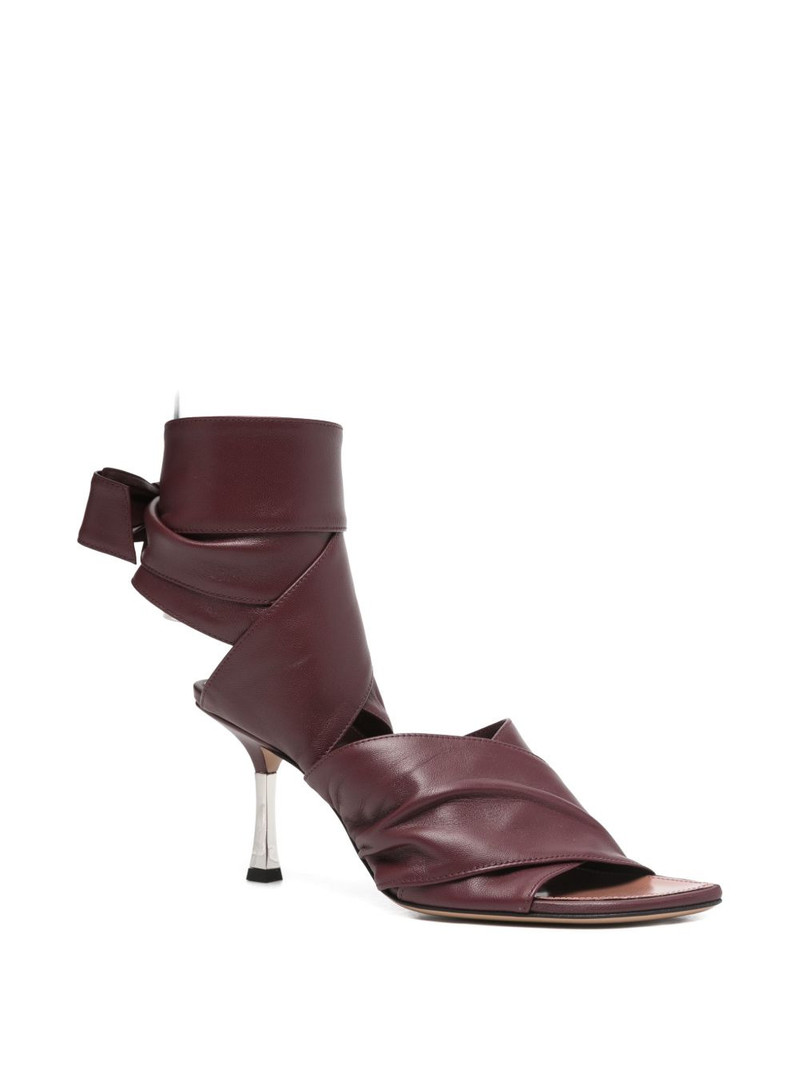 PARIS TEXAS Lorena lace-up sandals outlook