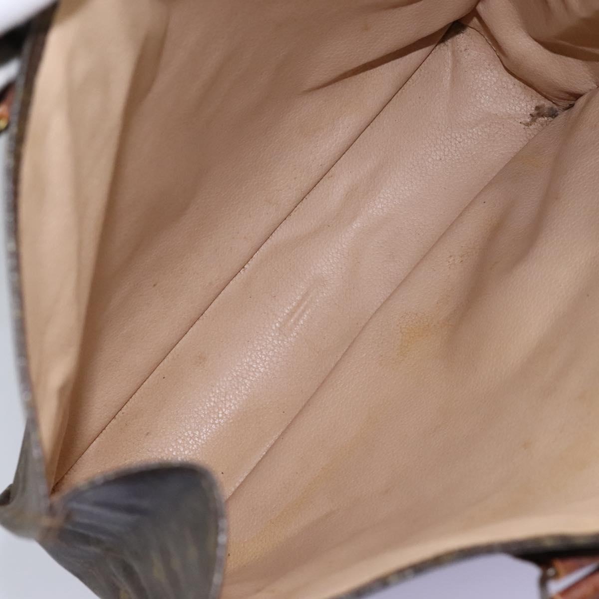 LOUIS VUITTON Monogram Sac Plat Hand Bag M51140 - 11