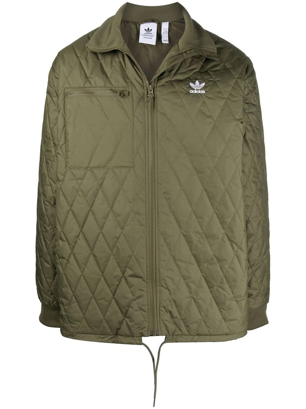 recycled polyester quilted coat - 1