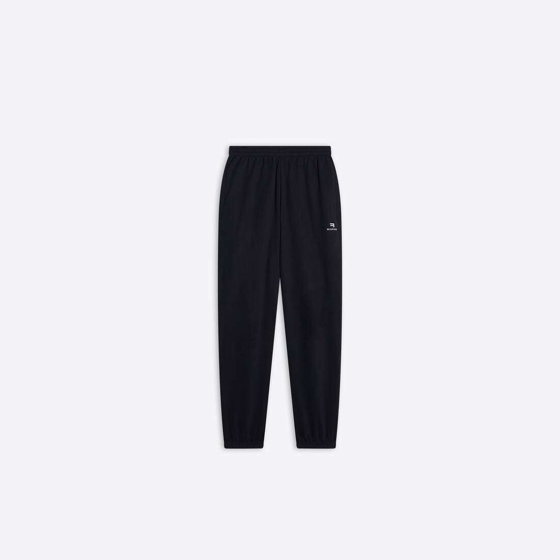 Men's Sporty B Stretch Knee Sweatpants in Black - 1