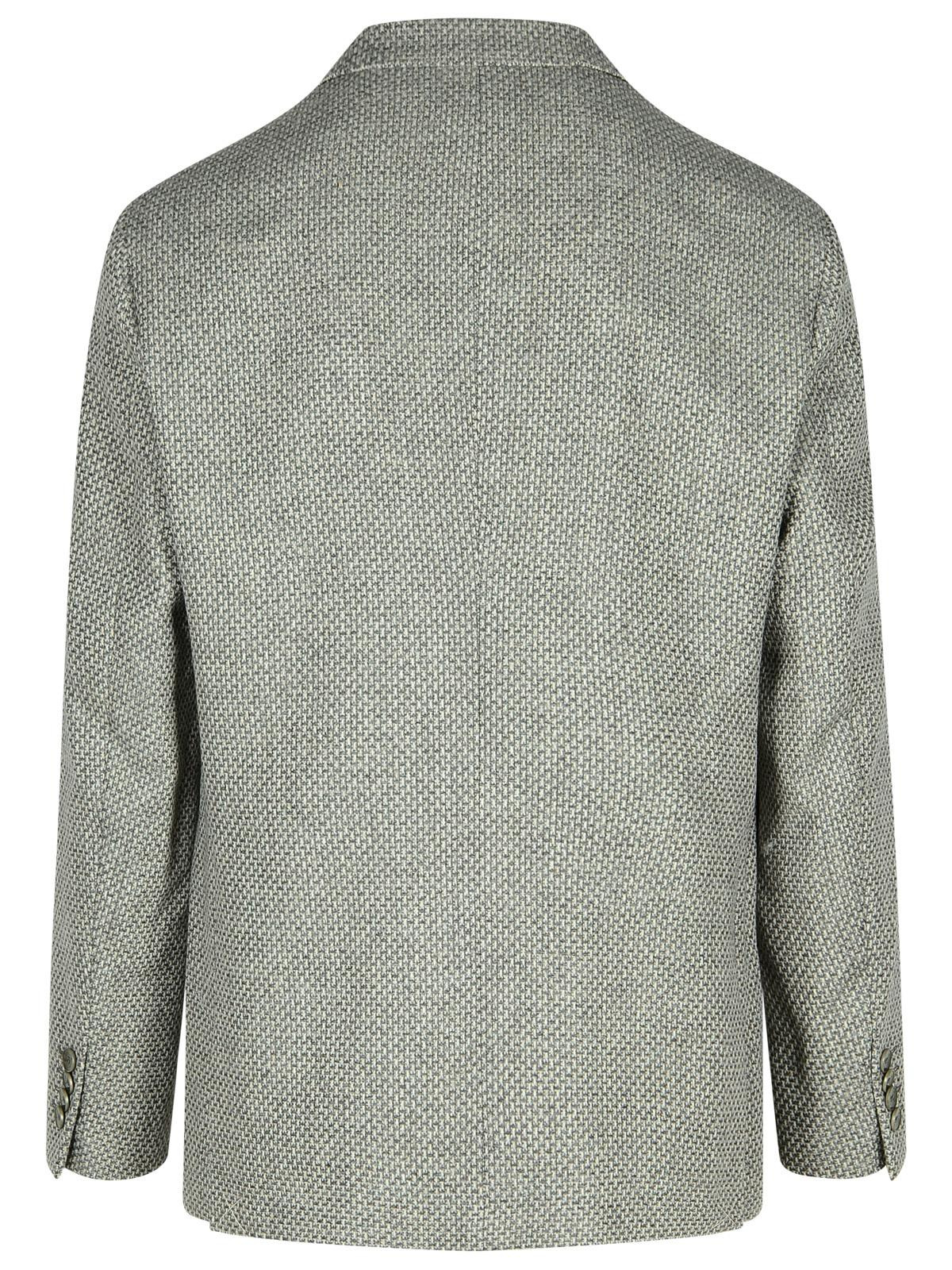 Etro 'Roma' Grey Wool Blend Blazer Men - 3
