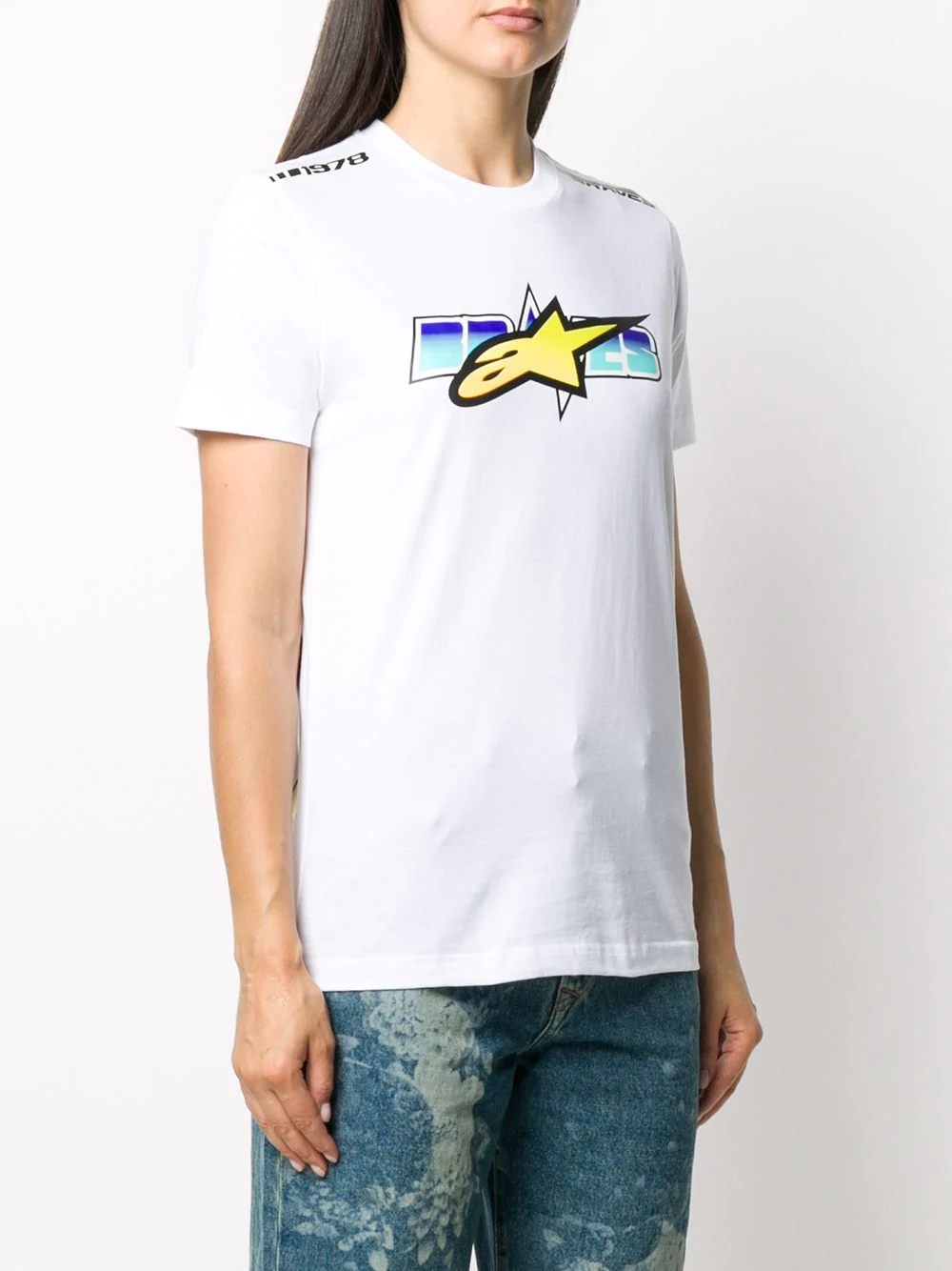 graphic print T-shirt - 3