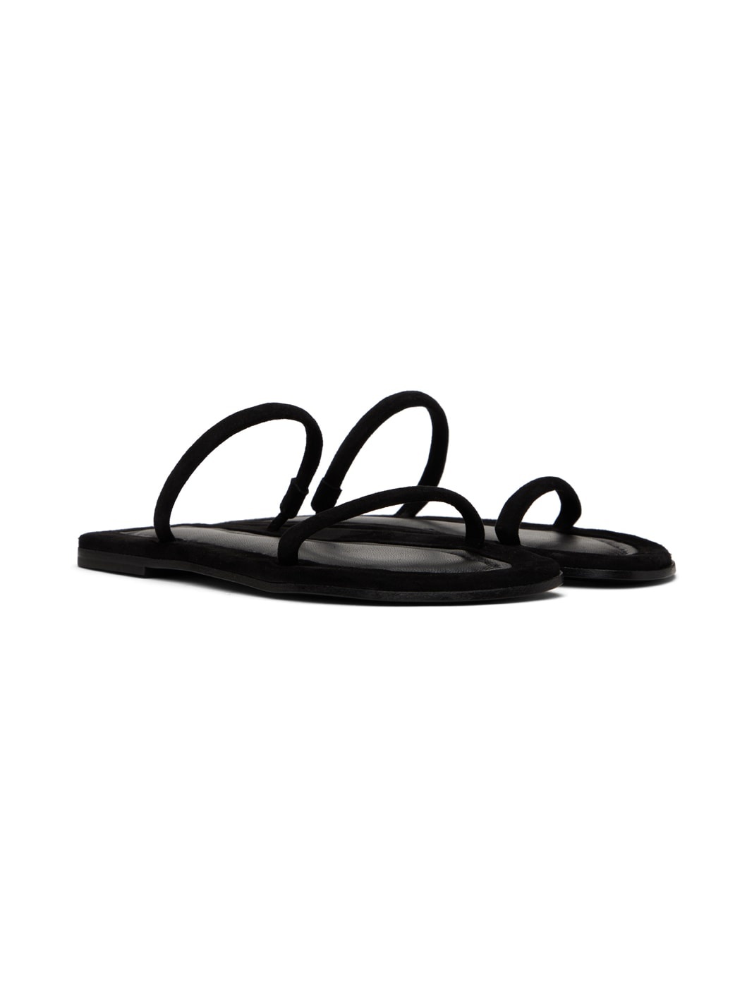 Black 'The City Slide' Sandals - 4