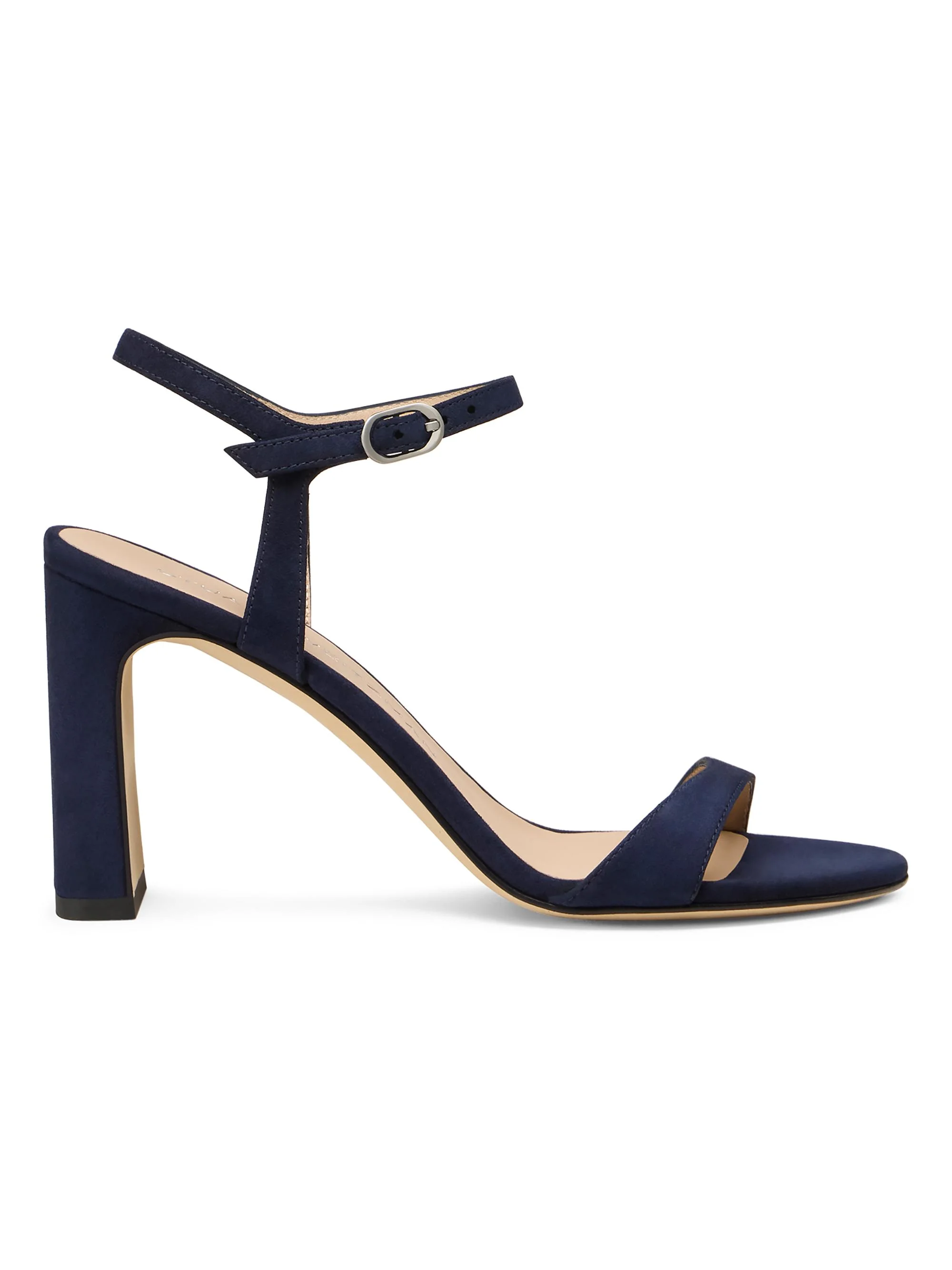 Women's Babette 85MM Suede Sandals - Nice Blue - 1