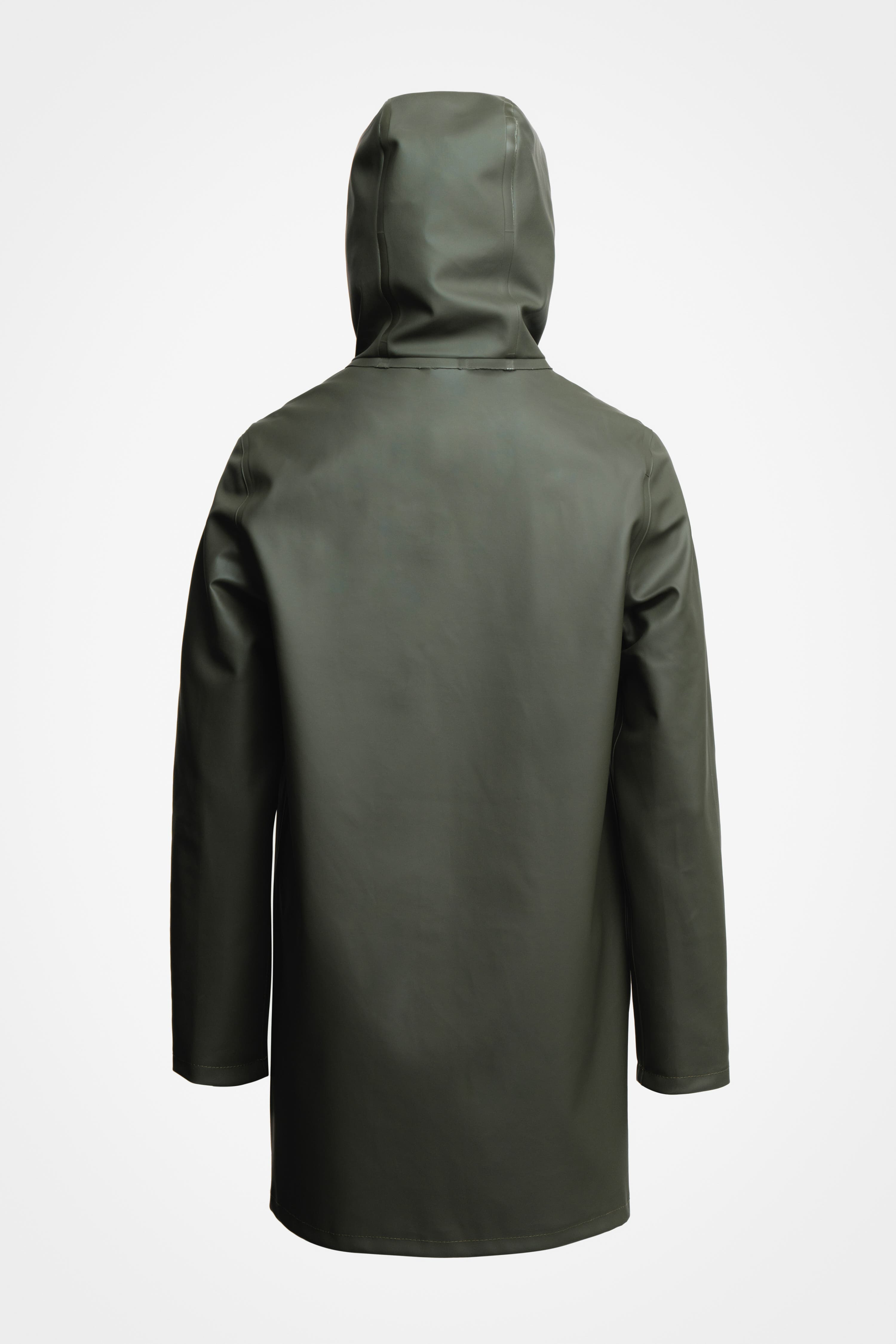 Stutterheim Stockholm Lightweight Raincoat in Green at Nordstrom - 4