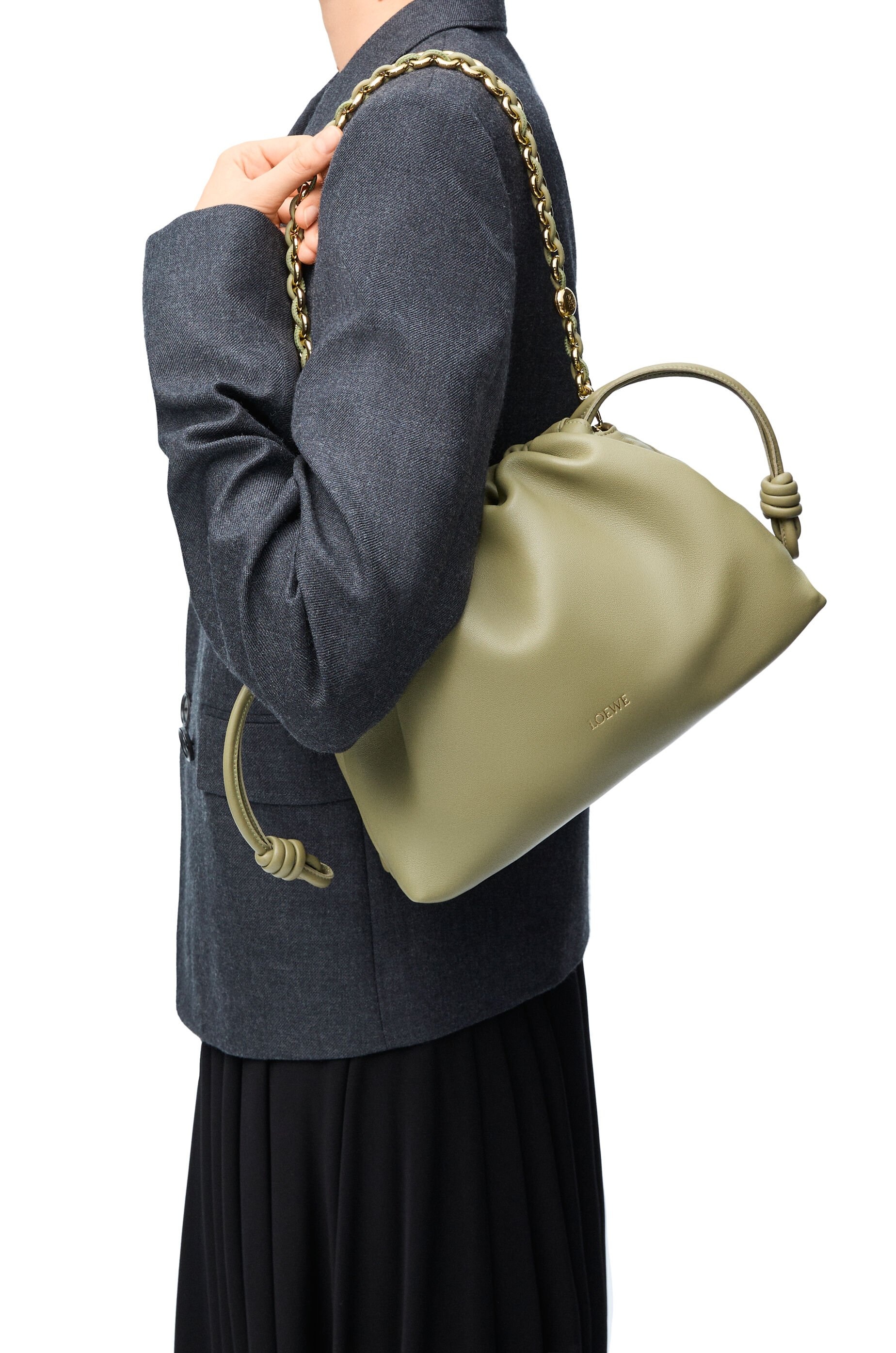 Medium Flamenco purse in mellow nappa lambskin - 3