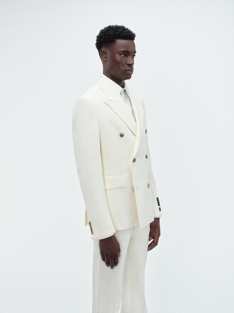 DOUBLE BREAST BLAZER-ALABASTER 7