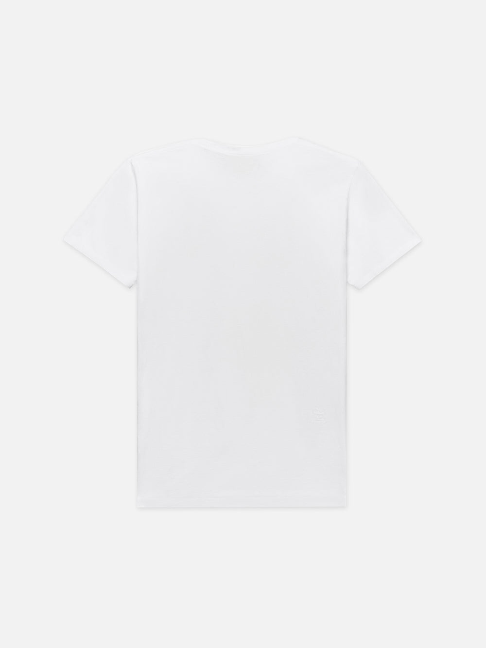 FRAME Logo Tee in Blanc - 2