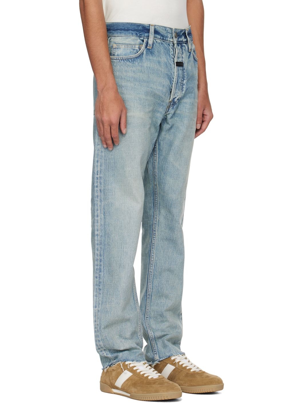 Blue Classic 5 Pocket Jeans - 2