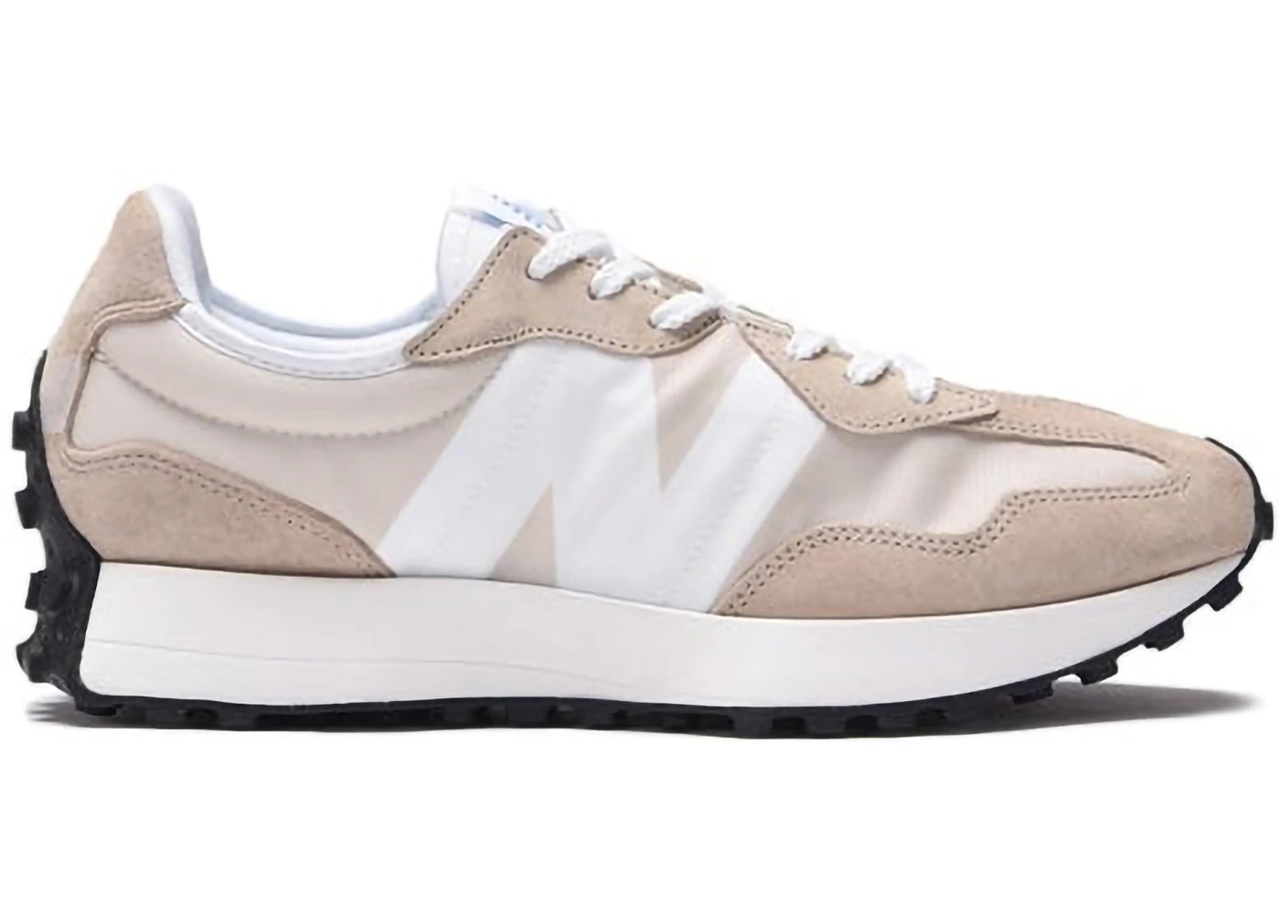 New Balance 327 Beige White - 1