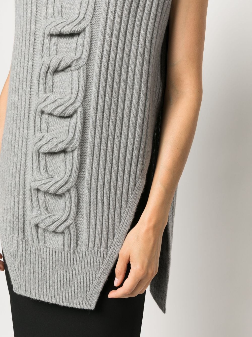 knitted sleeveless top - 5
