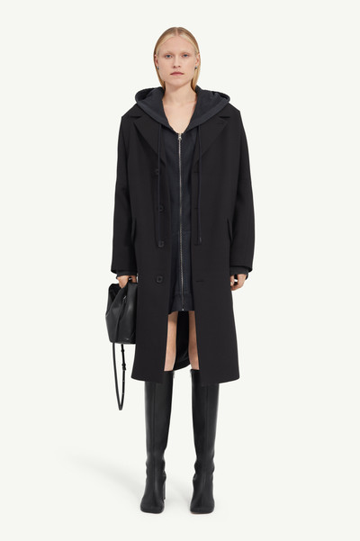 MM6 Maison Margiela Wool Gabardine Coat outlook