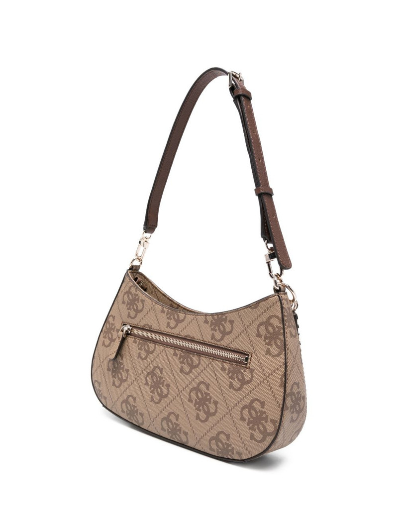 GUESS USA monogram charm shoulder bag outlook