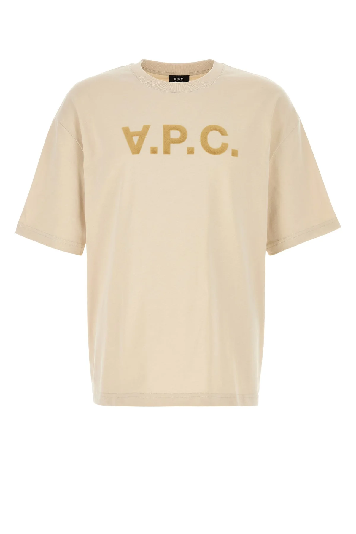Ivory cotton oversize t-shirt - 1