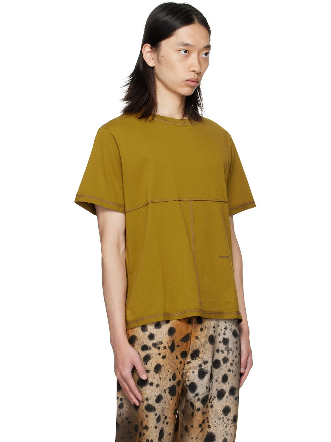 Khaki Lapped T-shirt - 2