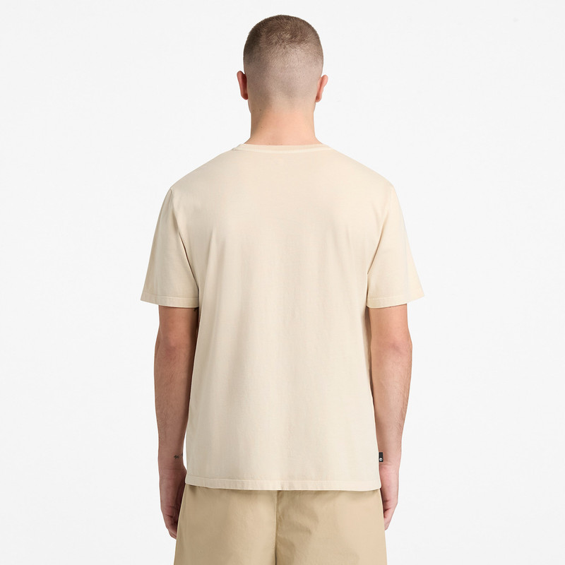 Men's Garment Dyed Logo Graphic T-Shirt 10