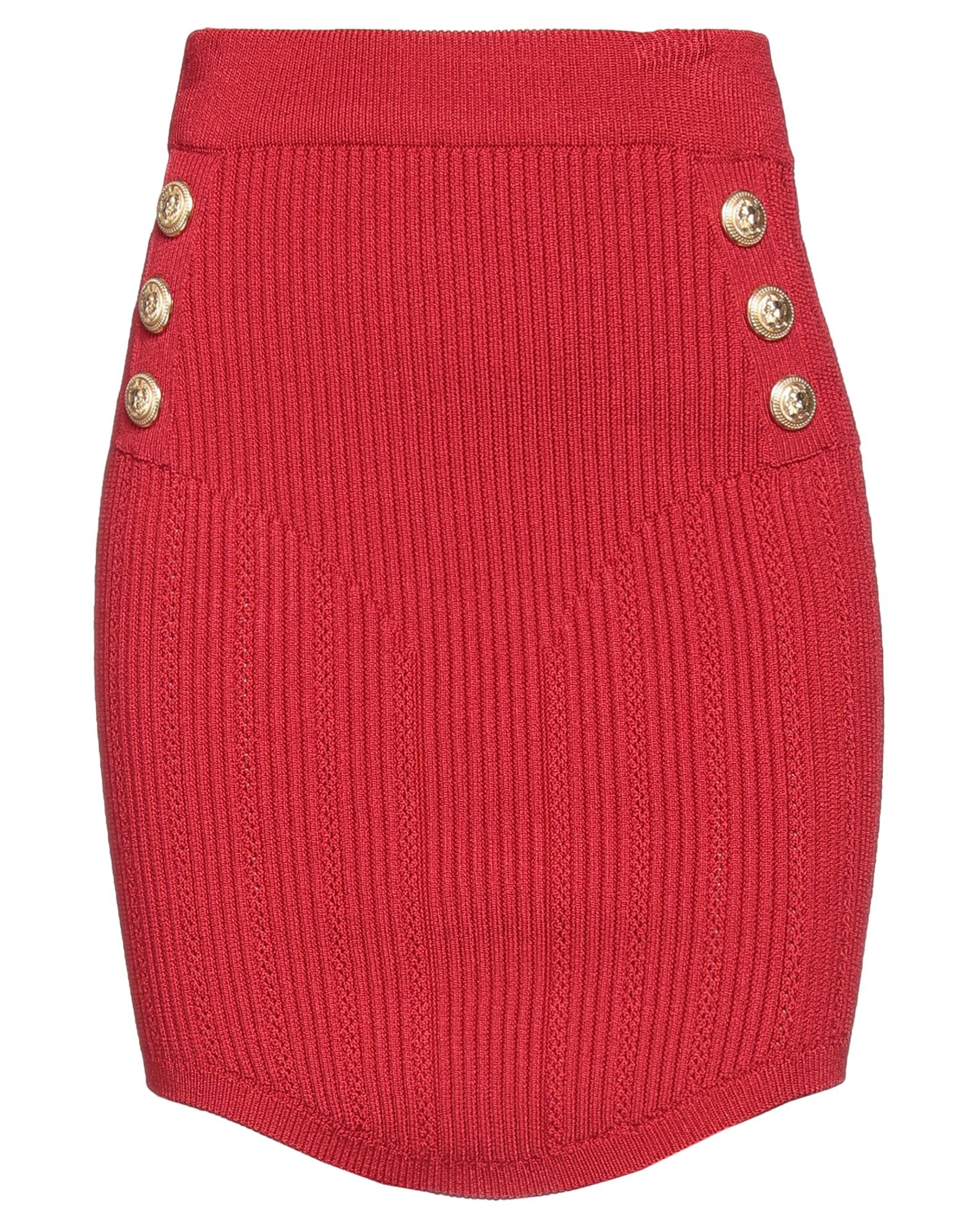 Red Women's Mini Skirt - 1