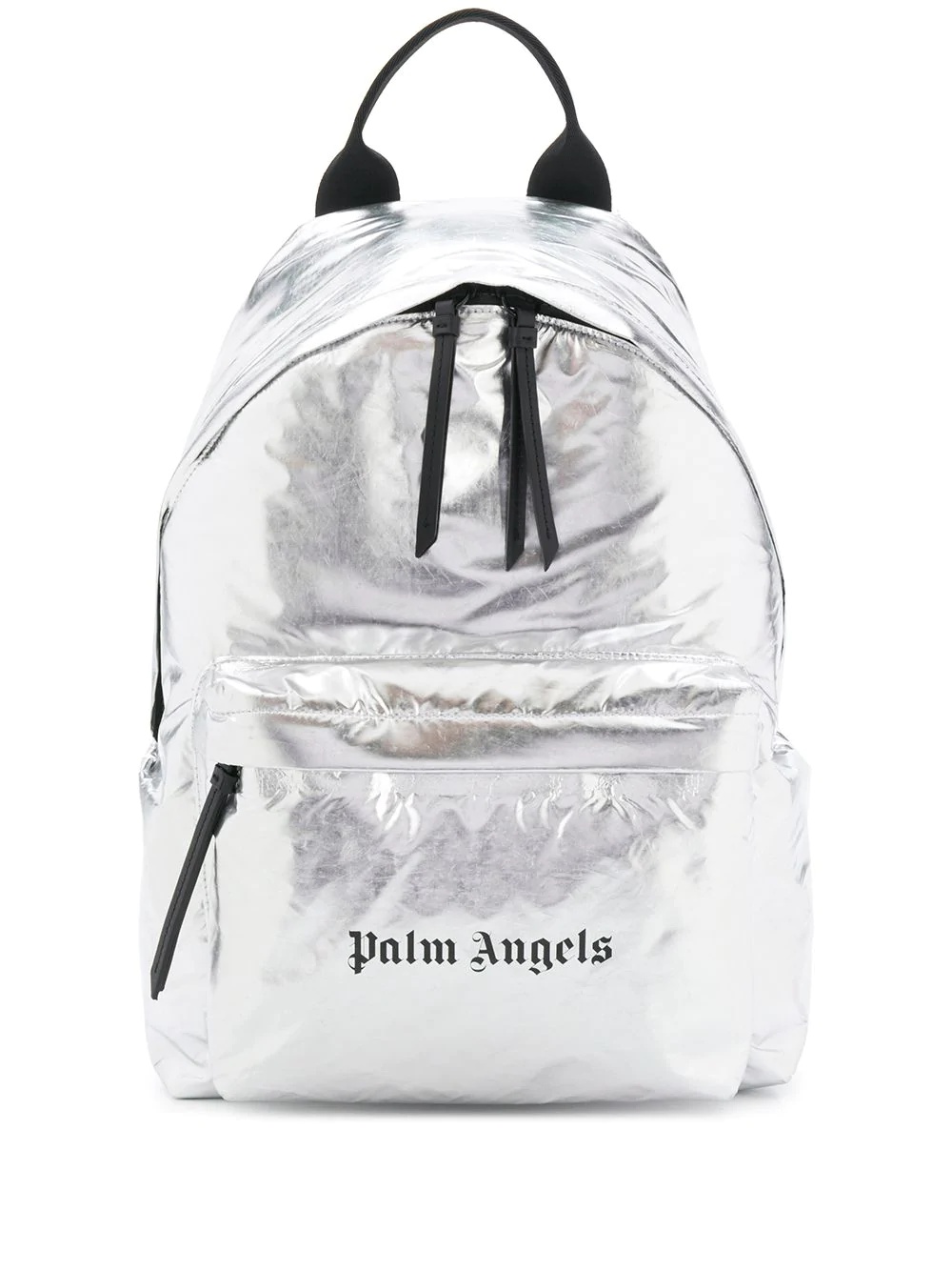 logo print backpack - 1