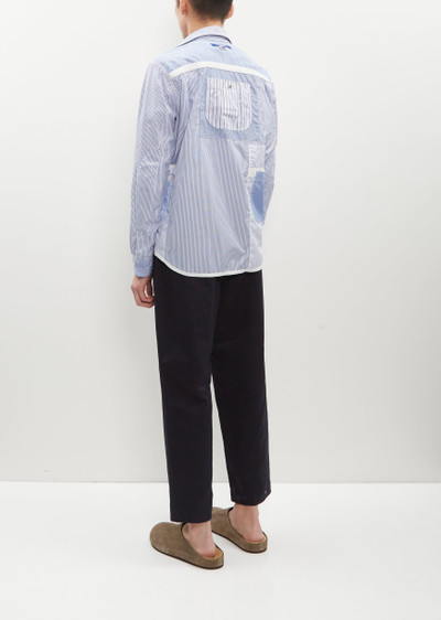 Junya Watanabe MAN Cotton Stripe x Check Shirt outlook