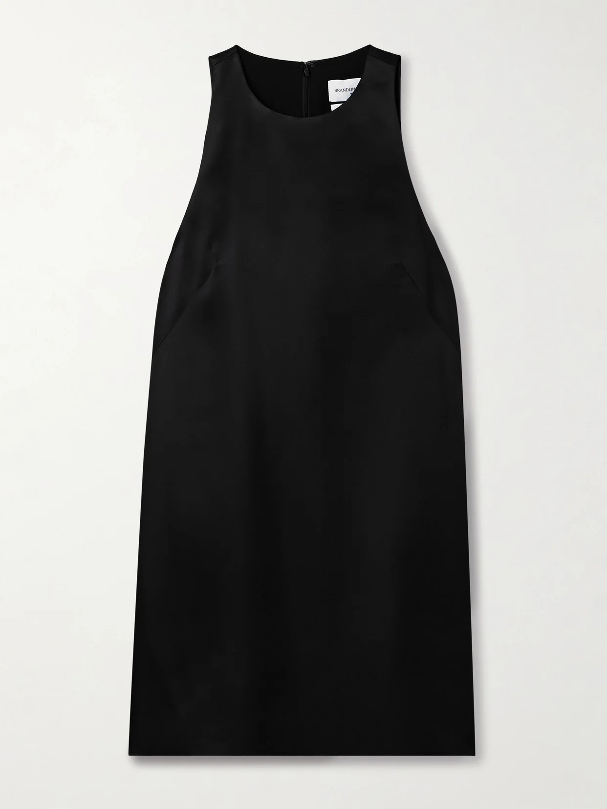 The Joelle Wool And Silk-blend Mini Dress - 1