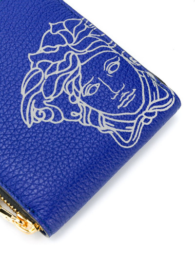 VERSACE Medusa lanyard leather wallet outlook