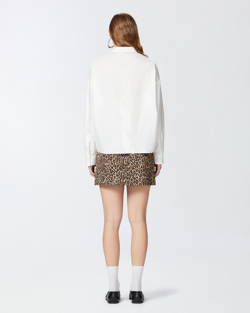 SHIRT WITH BRODERIE ANGLAISE AND CRYSTALS 4