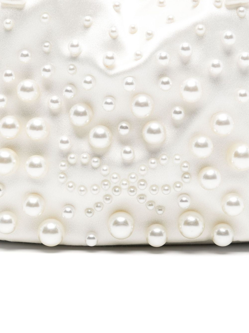 pearls-embellished bucket bag 4