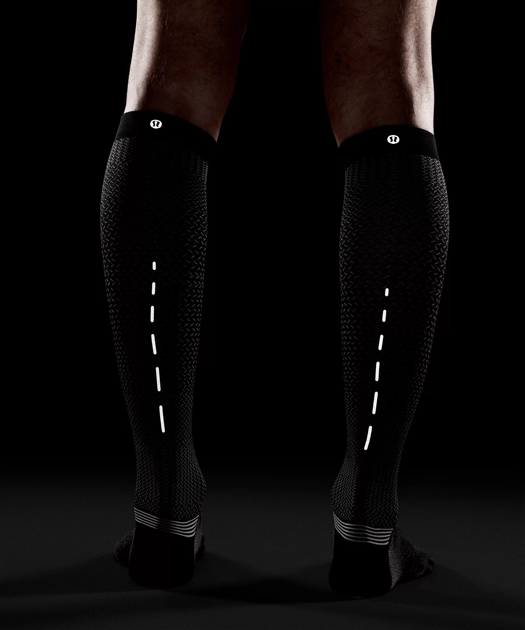 Men's MicroPillow Compression Knee-High Running Socks *Light Cushioning - 4