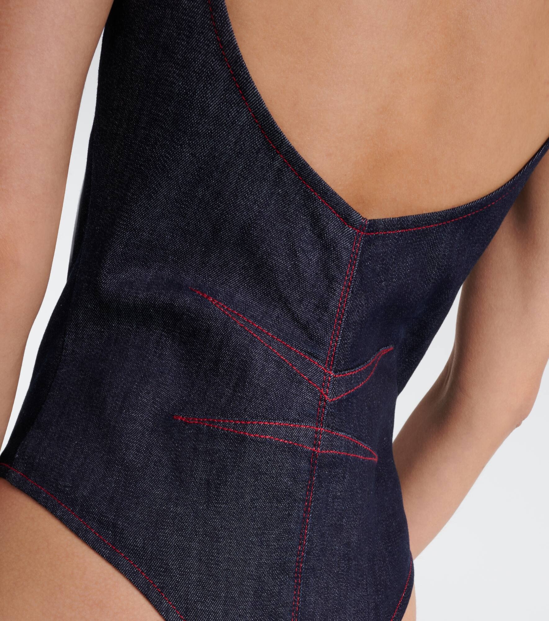 Denim bodysuit - 6