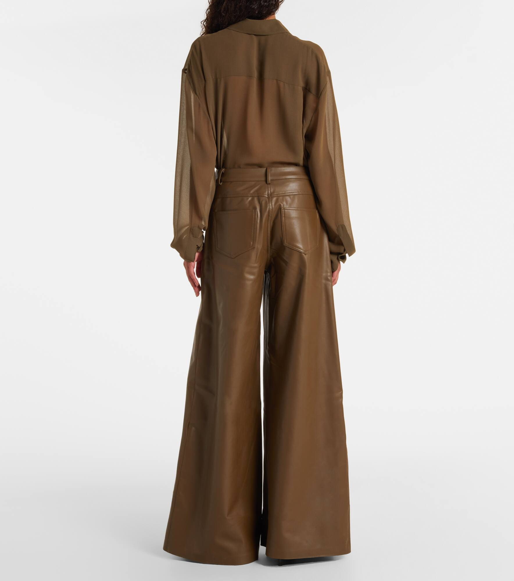 Elephant high-rise wide-leg pants - 3