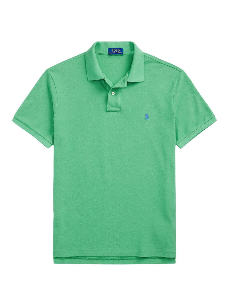 Men's Classic-Fit Mesh Polo Shirt - Raft Green 1