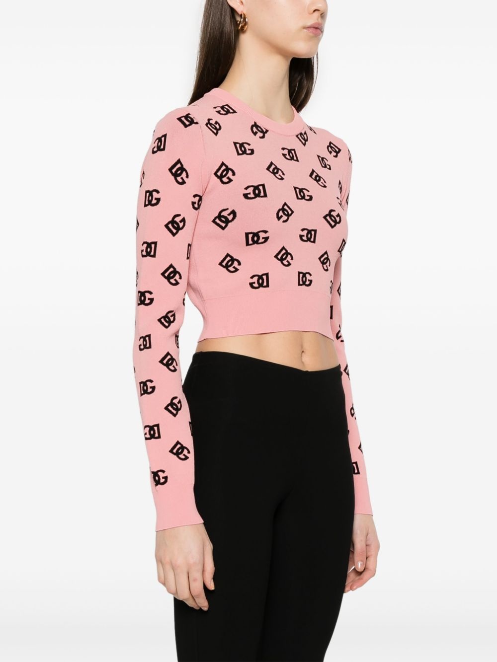 DG-jacquard sweater - 3