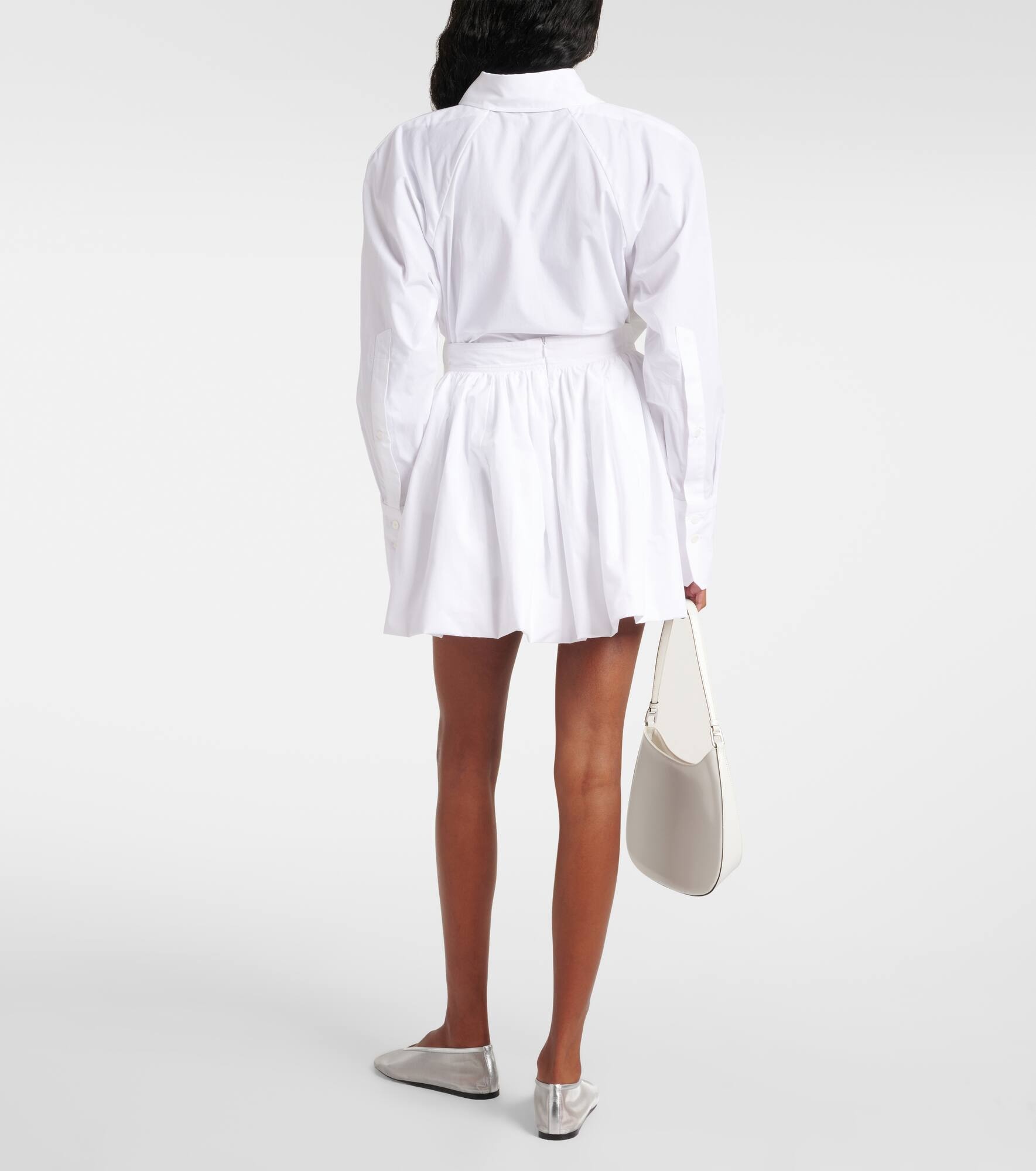 Cotton miniskirt - 3