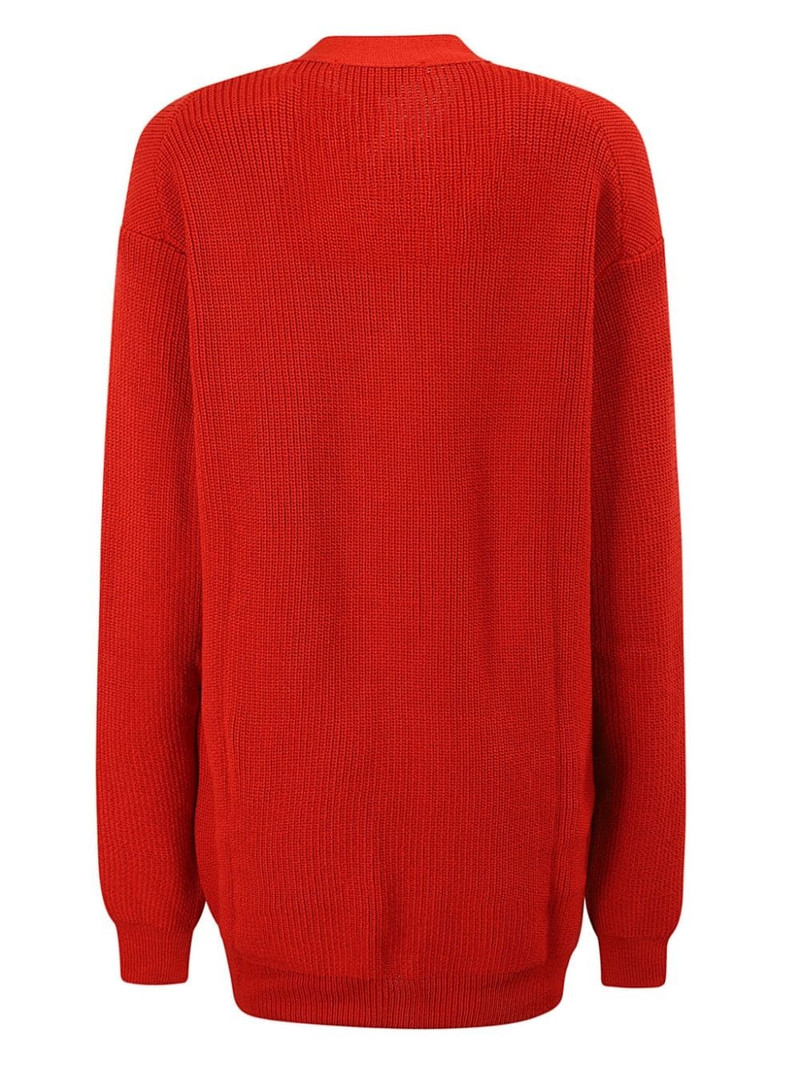 Comme des Garçons Comme des Garçons buttoned v-neck cardigan outlook