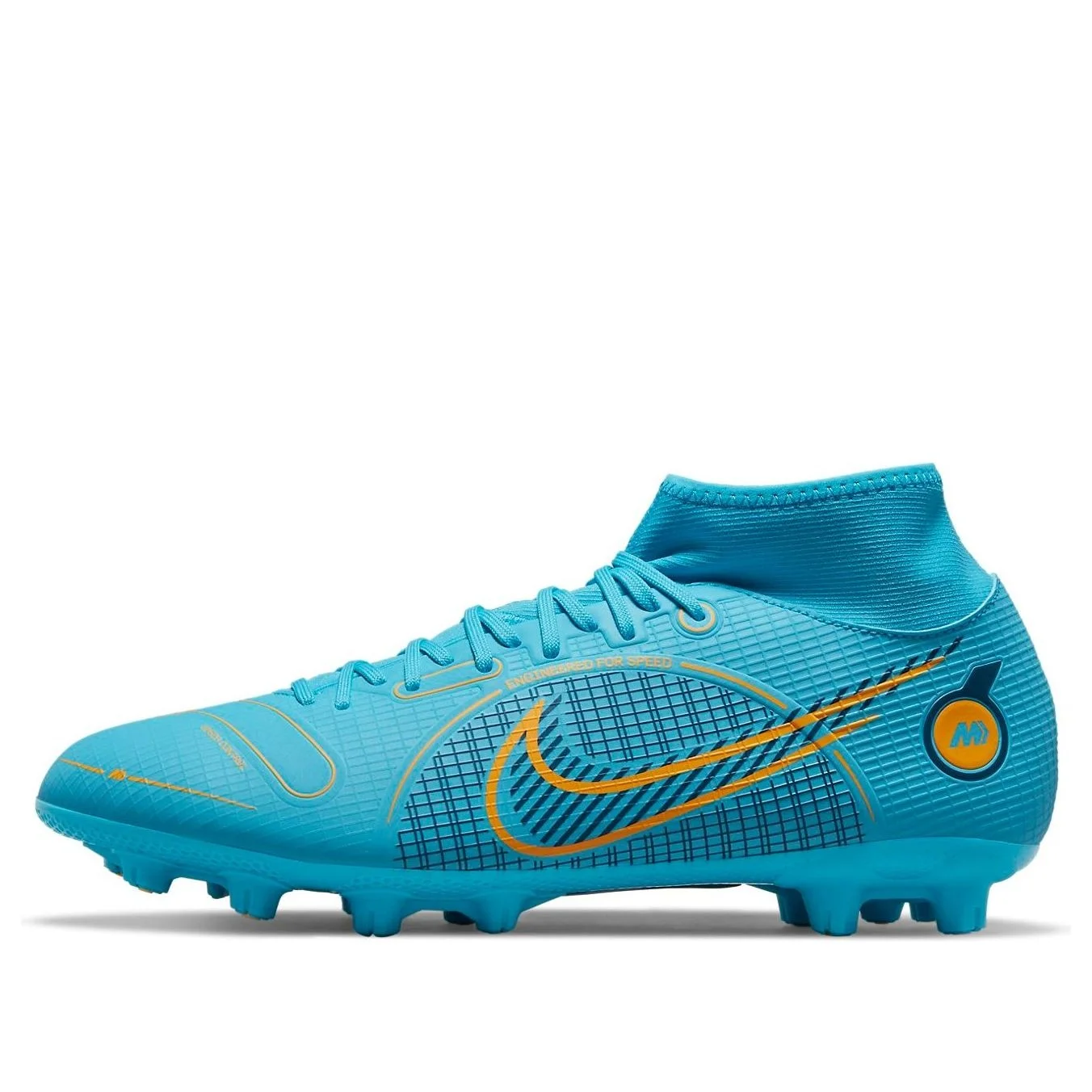 Nike Mercurial Superfly 8 Academy HG 'Light blue Yellow' DJ2867-484 - 1