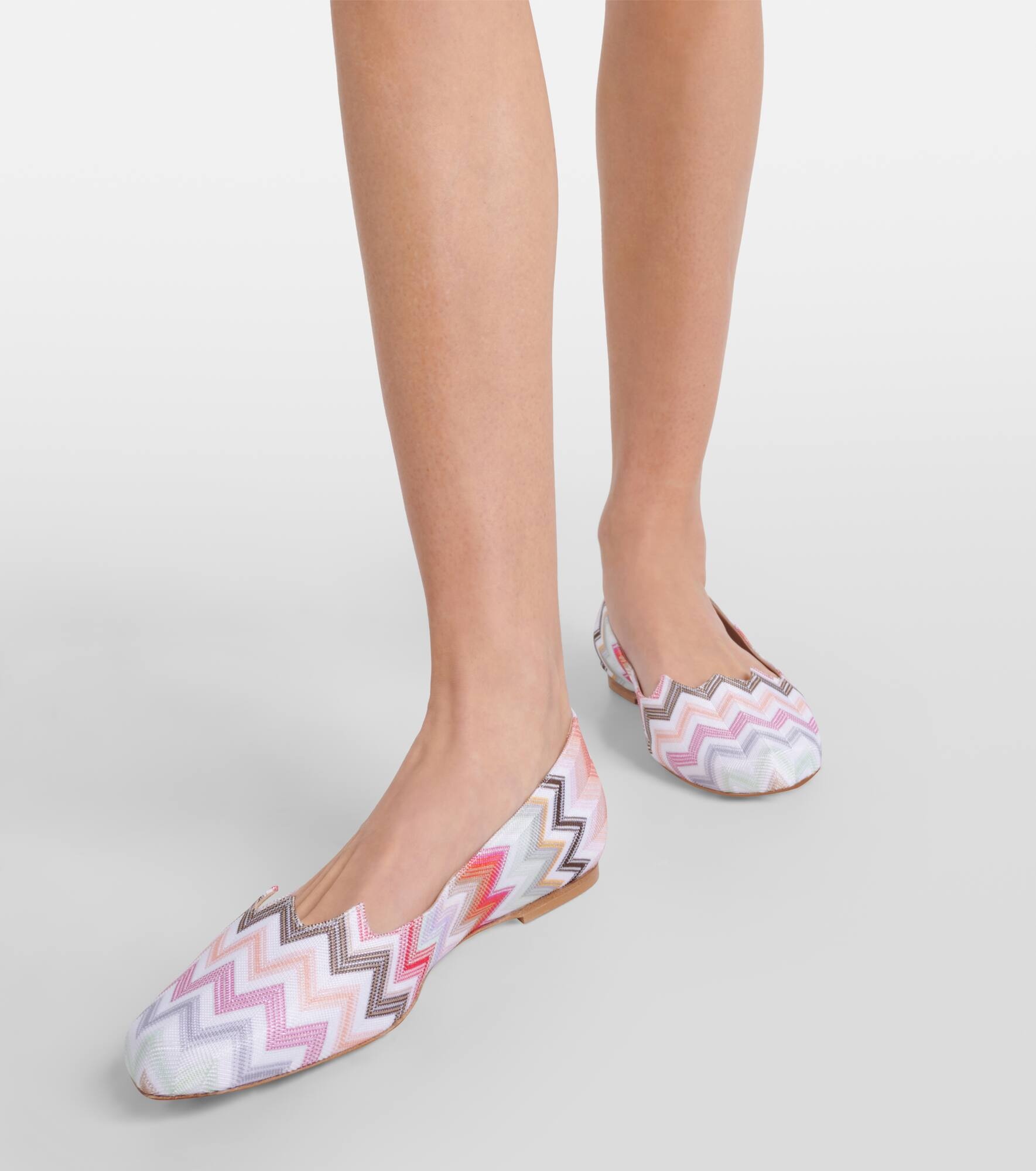 Zig Zag ballet flats - 7