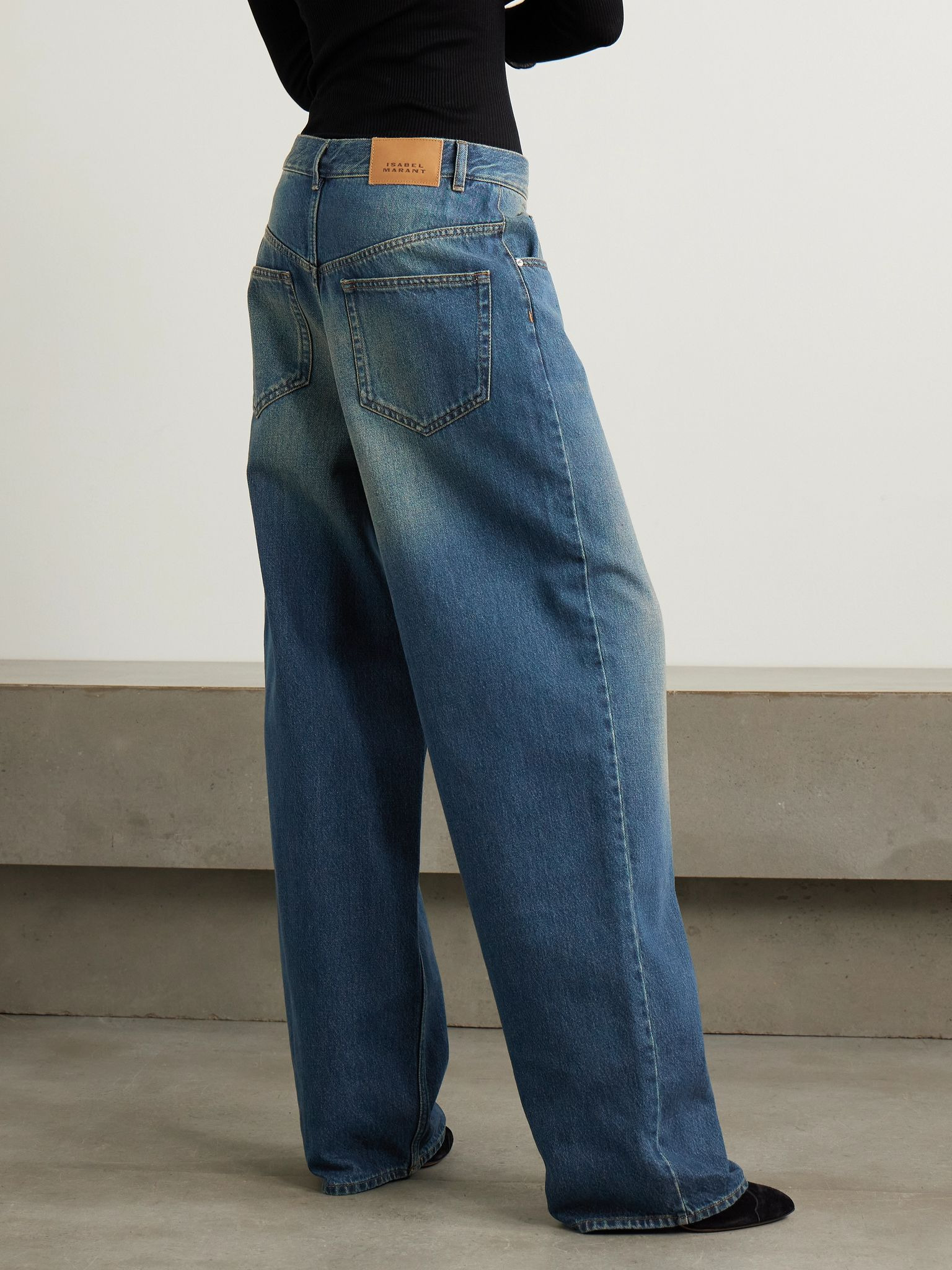 Joanny mid-rise wide-leg jeans Mid denim - 4