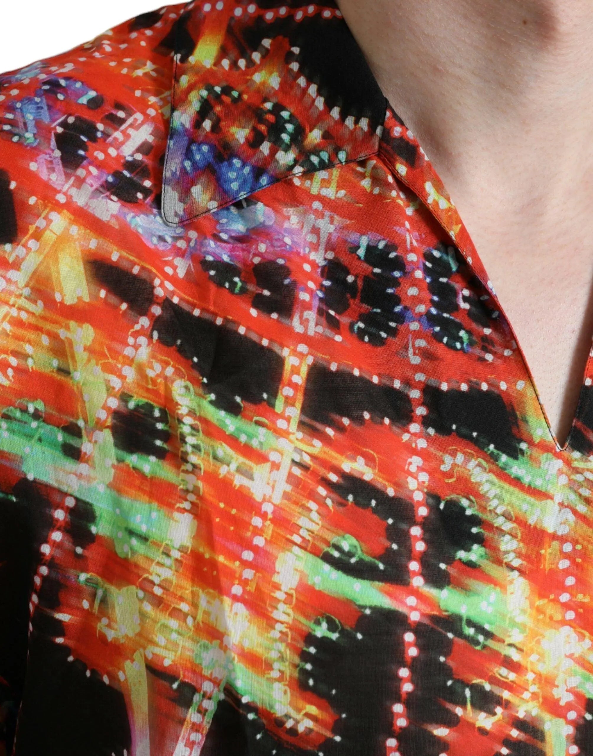 Dolce & Gabbana Graphic Print Multicolor Shirt - 5