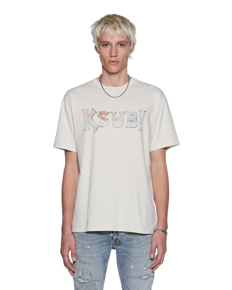 DEATH SNAKE BIGGIE SS TEE ANTIQUE WHITE 1