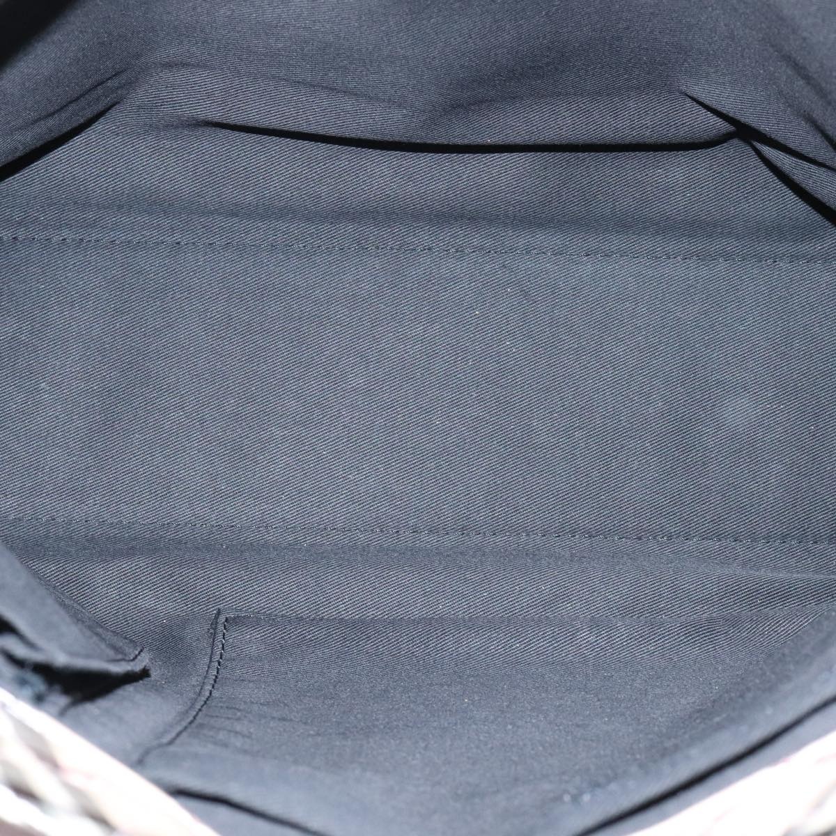 Burberry Nova Check Blue Label Hand Bag Nylon Beige Brown Silver - 15