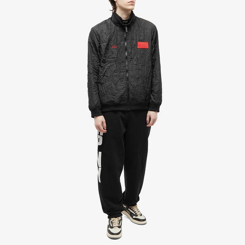 424 424 Crinkle Nylon Track Jacket outlook