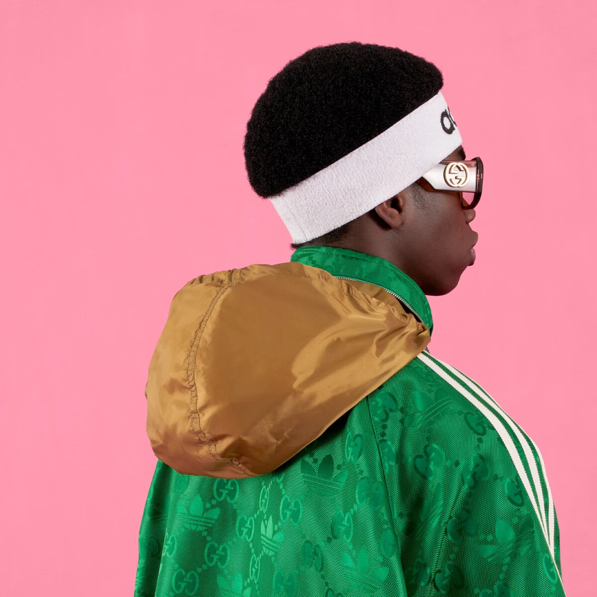 adidas x Gucci macro GG jacket - 4