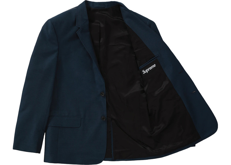 Supreme Supreme Sharkskin Suit Blue outlook