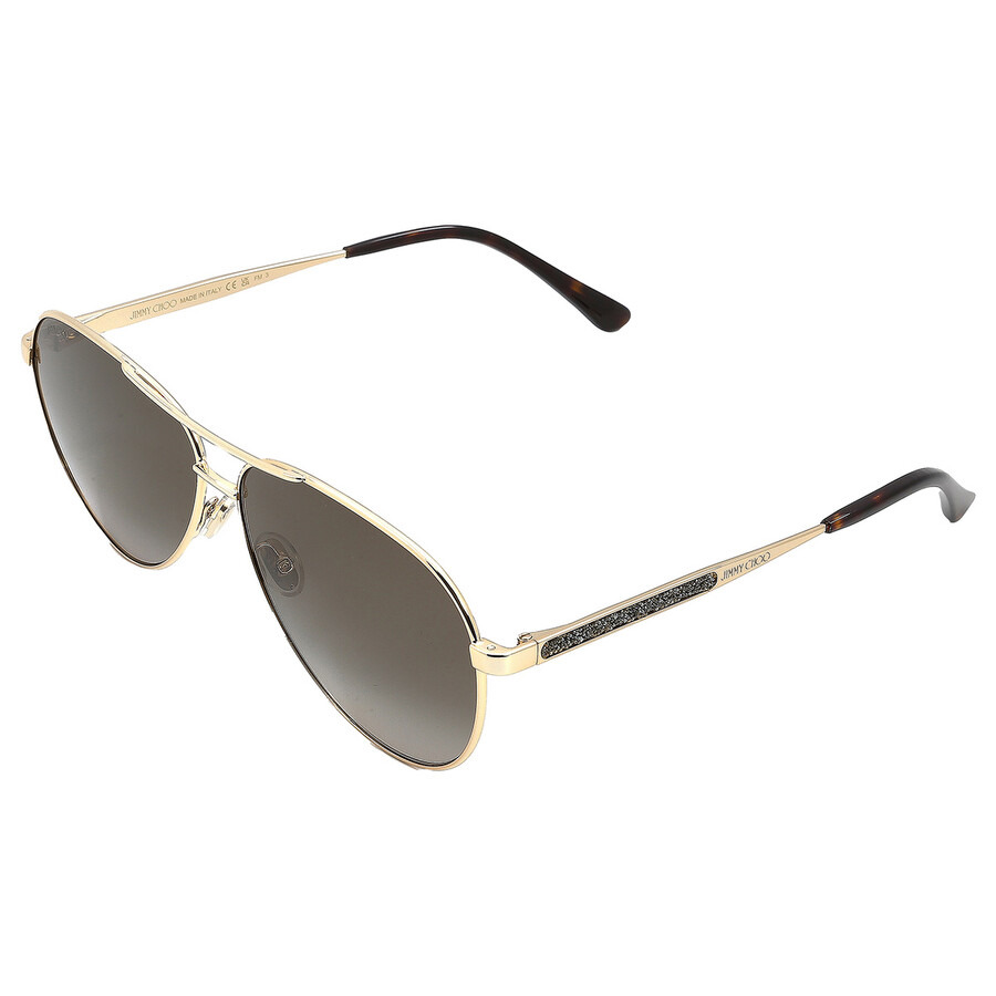 Jimmy Choo Brown Gradient Pilot Ladies Sunglasses JIMENA/S 006J/HA 60 - 5