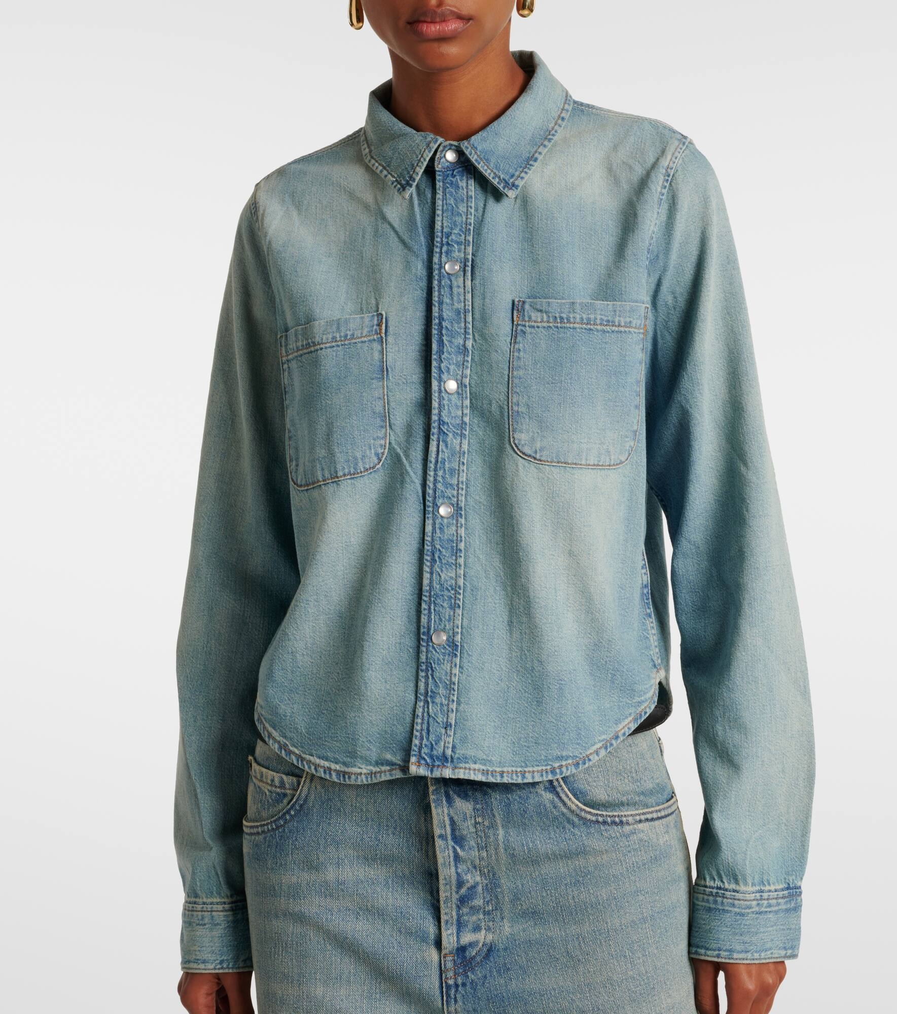 Denim shirt - 6